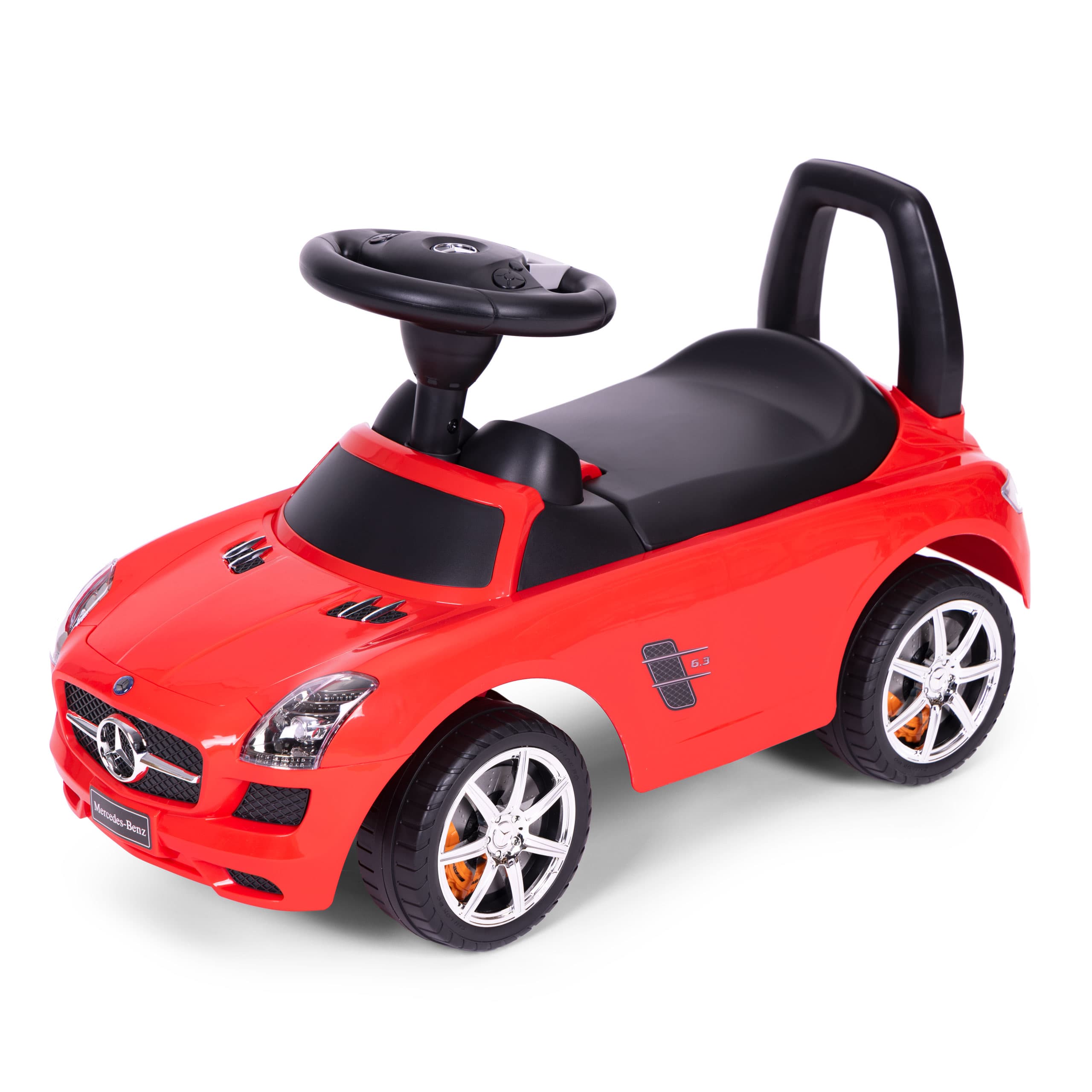 Jeździk, pchacz Mercedes czerwony SLS AMG czerwony