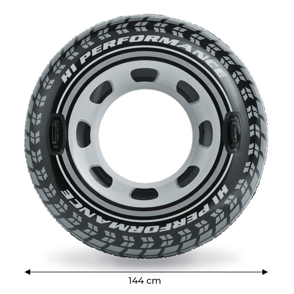 Koło do pływania opona z uchwytami materac wodny INTEX 56268