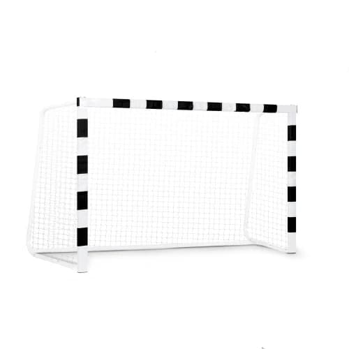 Bramka piłkarska treningowa z siatką 180x120 cm czarno-biała MultiGarden