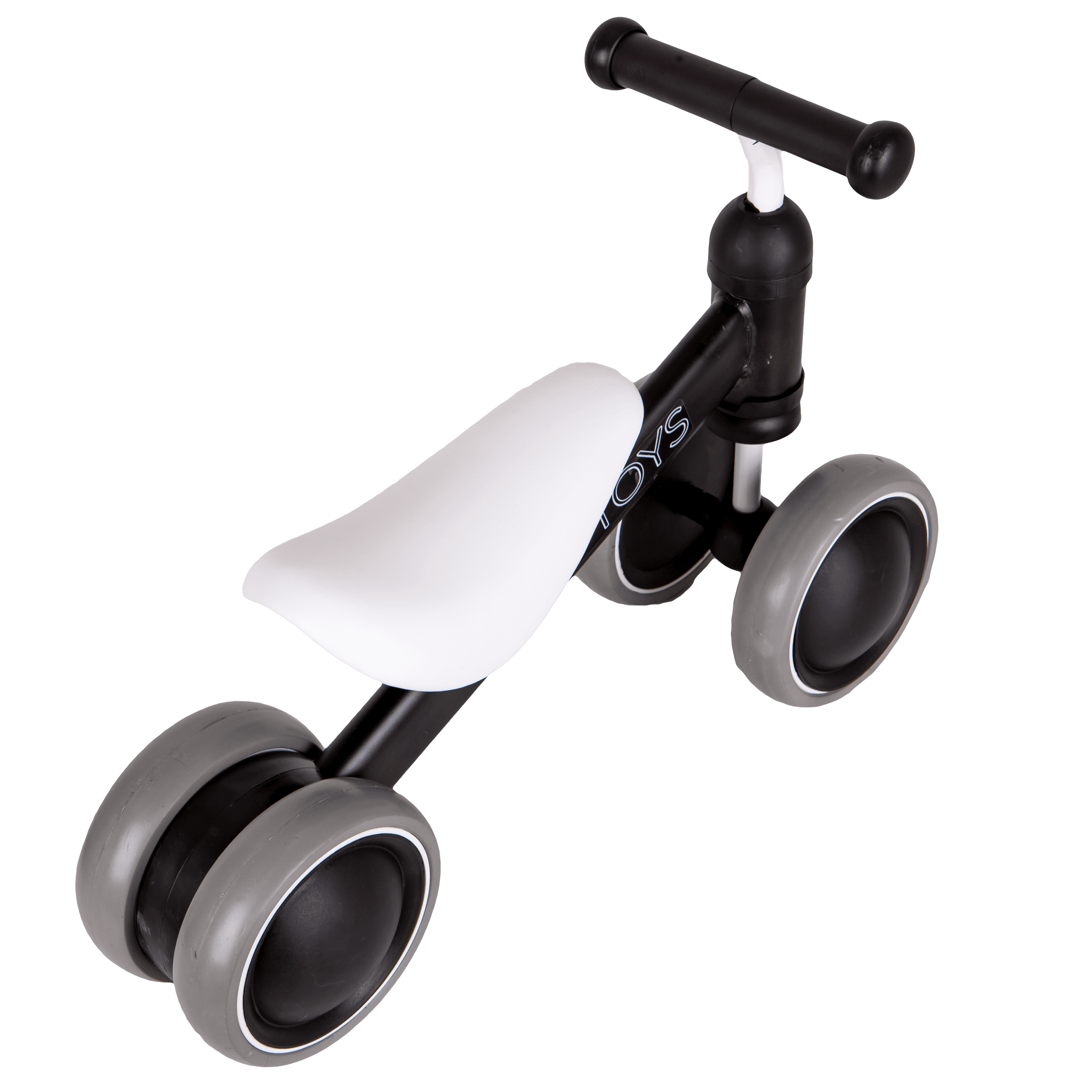 Rowerek biegowy treningowy mini rower dla dzieci czarny ECOTOYS