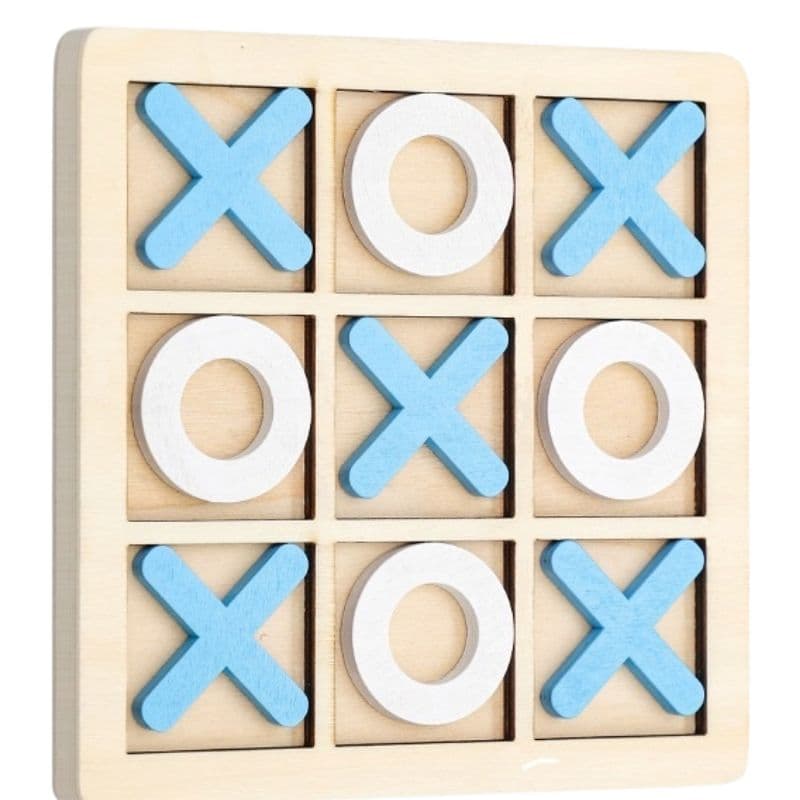 A11_tds0564_Gra drewniana kółko i krzyżyk