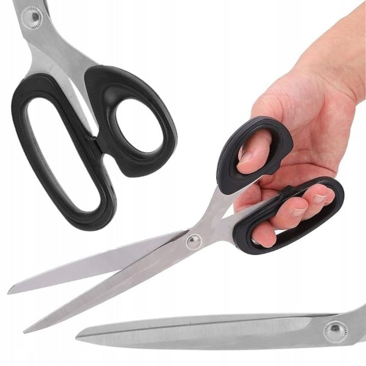 B10_tds0390_Nożyczki krawieckie czarne długie