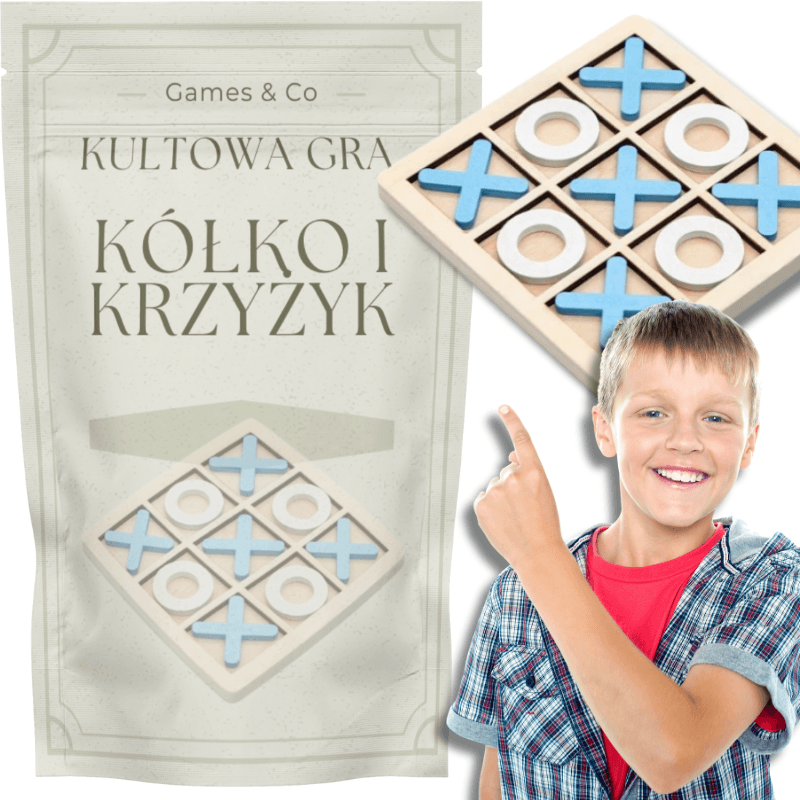 A11_tds0564_Gra drewniana kółko i krzyżyk