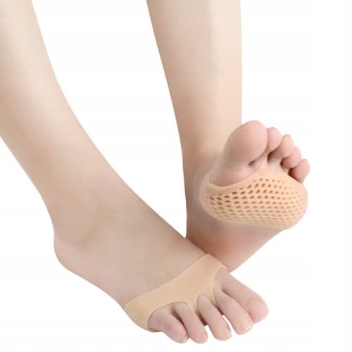 A9_tds0318_Silikonowe wkładki pod stopę beżowe Opaska