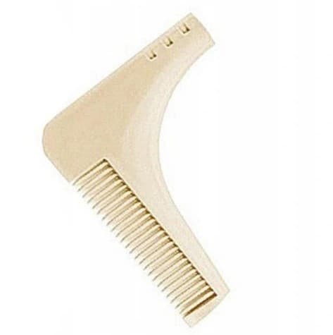 b1_S12 Grzebień do stylizacji model 2 beżowy
