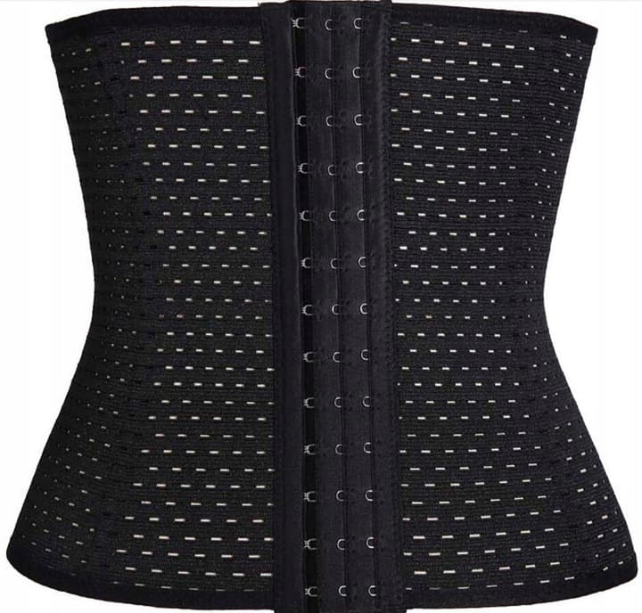 b1_W45 Gorset czarny XL (OP. 4XL)