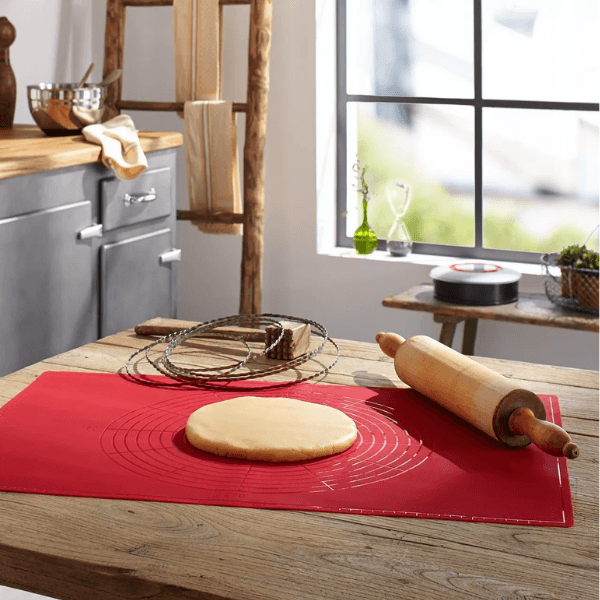 A6_V91_Mata silikonowa czerwona Tchibo