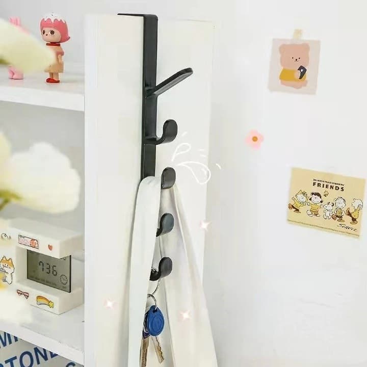 A9_tds0515_Wieszak na drzwi Black