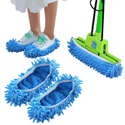 D00_U52 Buty Kapcie z mikrofibry (para)