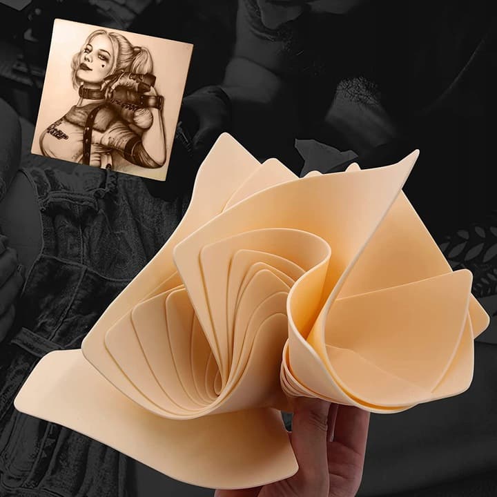 B10_tds0431_Sztuczna skóra do tatuażu 10x