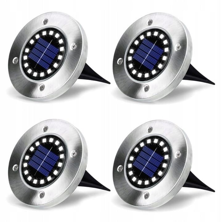 C1_tds0572_4x Solarna lampa gruntowa 16 LED