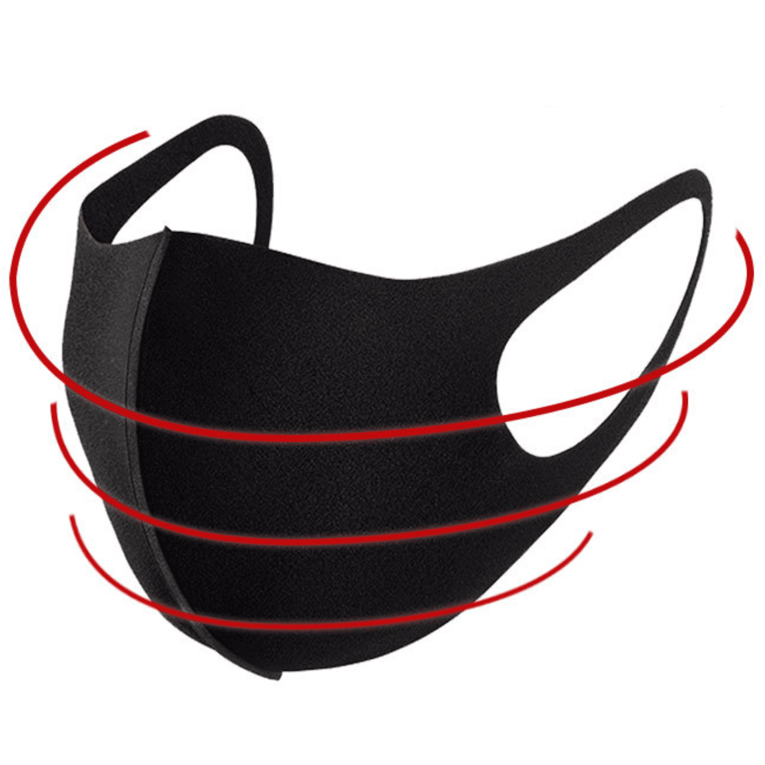 a9/ AX2_Q43 Maska czarna