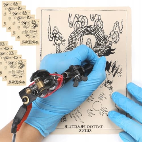 B10_tds0431_Sztuczna skóra do tatuażu 10x