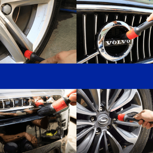 A7_Q65 Zestaw pędzli do detailingu 5X