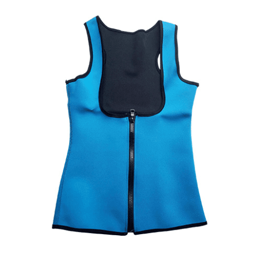 B2_T68 Koszulka Neoprenowa niebieska damska