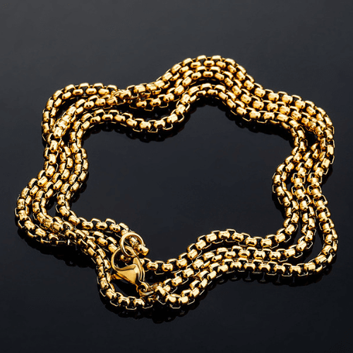 a6_Q23 Naszyjnik pozłacany ( łańcuch)