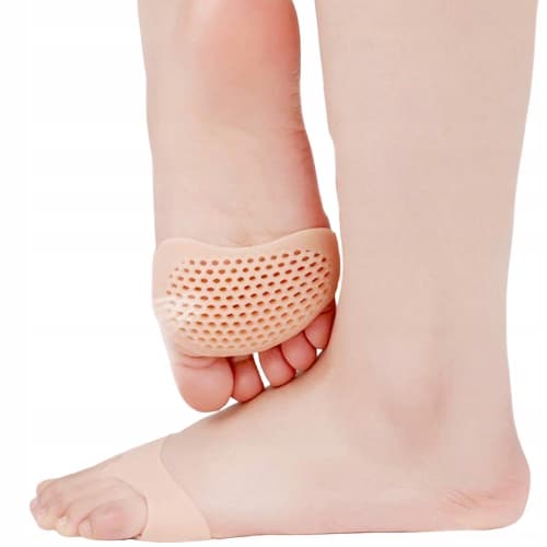 A9_tds0318_Silikonowe wkładki pod stopę beżowe Opaska