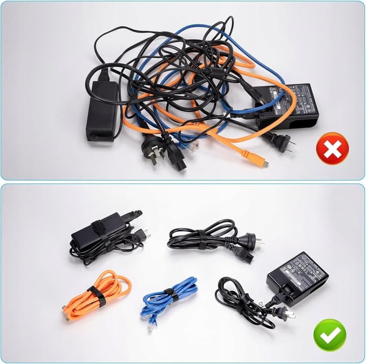 b7_tds0461C_Opaski rzep na kable 100szt.