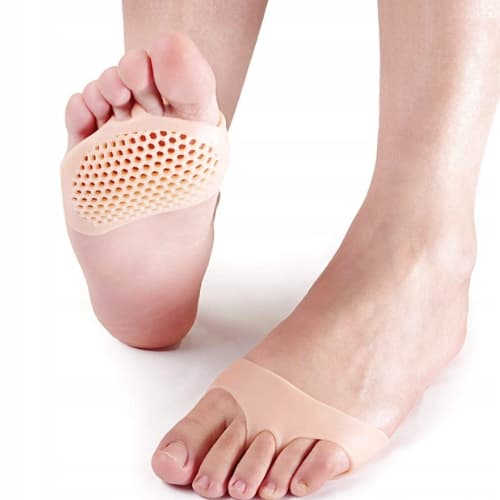 A9_tds0318_Silikonowe wkładki pod stopę beżowe Opaska