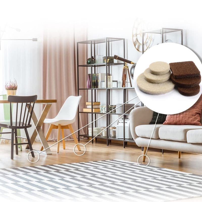 H11_tds0660_Zestaw podkładek pod meble - SilentPads