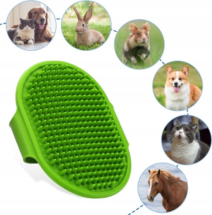 A1_tds0406_Szczotka do czesania mycia zwierząt