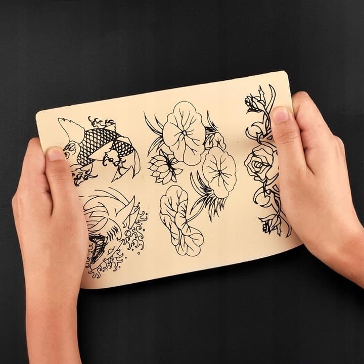 B10_tds0431_Sztuczna skóra do tatuażu 10x