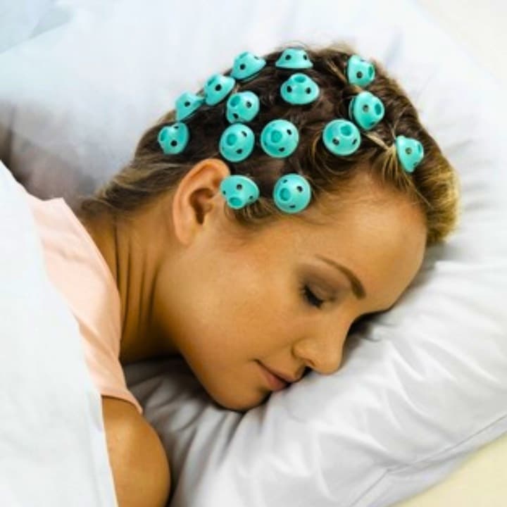 D00_tds0221_Wałki silikonowe do włosów 25 szt.