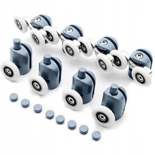 A14 _tds0551_Zestaw rolek do kabiny przysznicowej 8el.