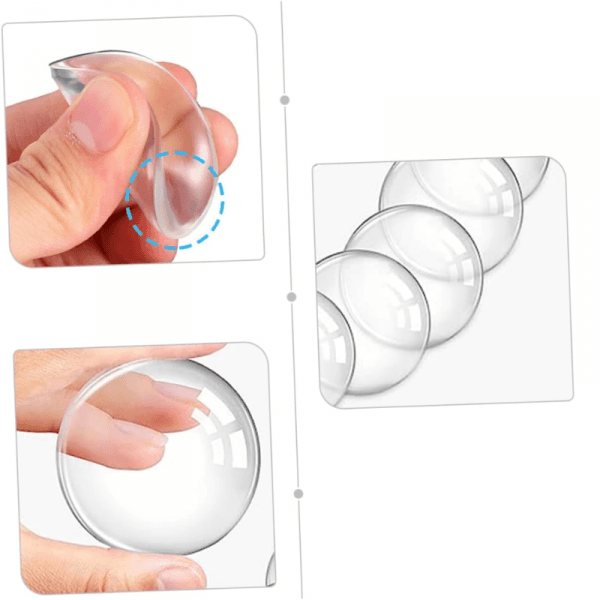 A0_tds0198_Odbojnik przeźroczysty 6szt.