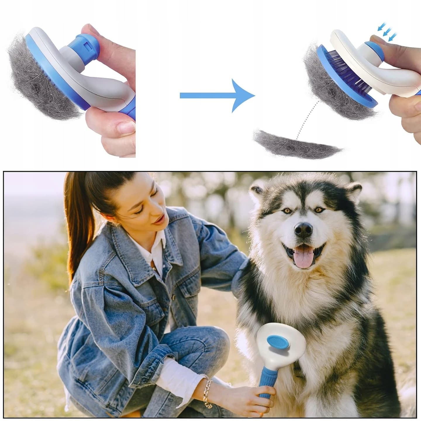 B1_tds0304_Grzebień do usuwania sierści