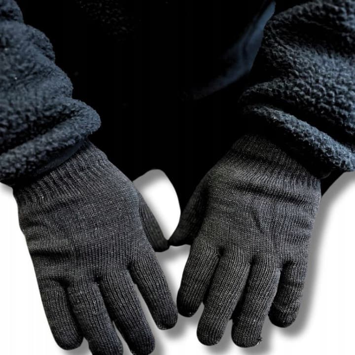 A12_ środek 0582_Rękawiczki Czarne pełne