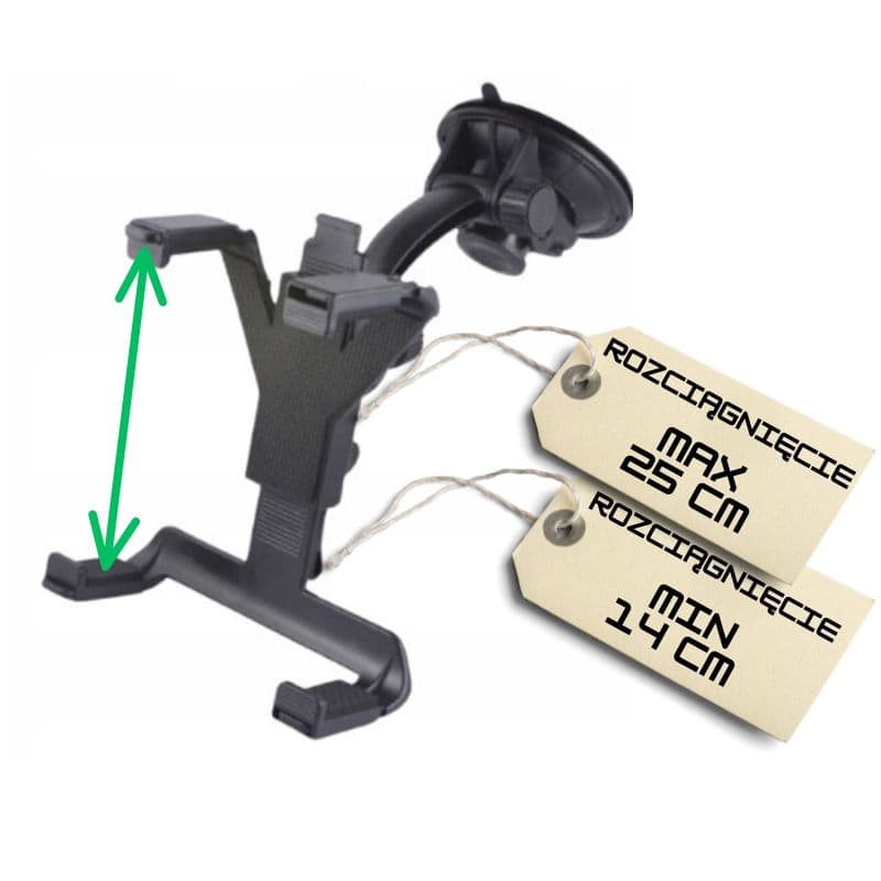 tds0698_Duży uchwyt na tablet do TIRA AUTA