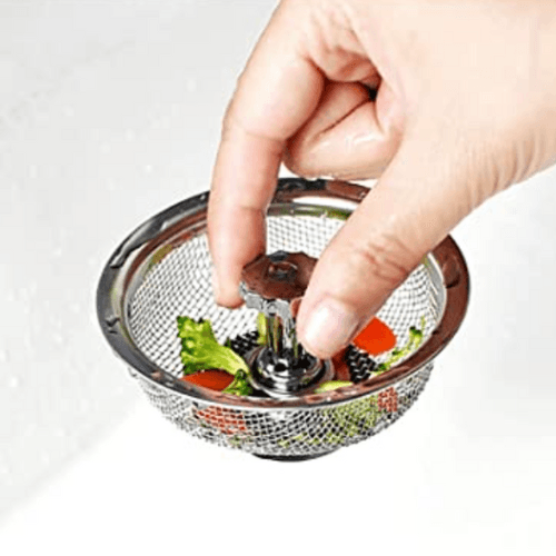 A7_T58 Korek do zlewu duży, sitko