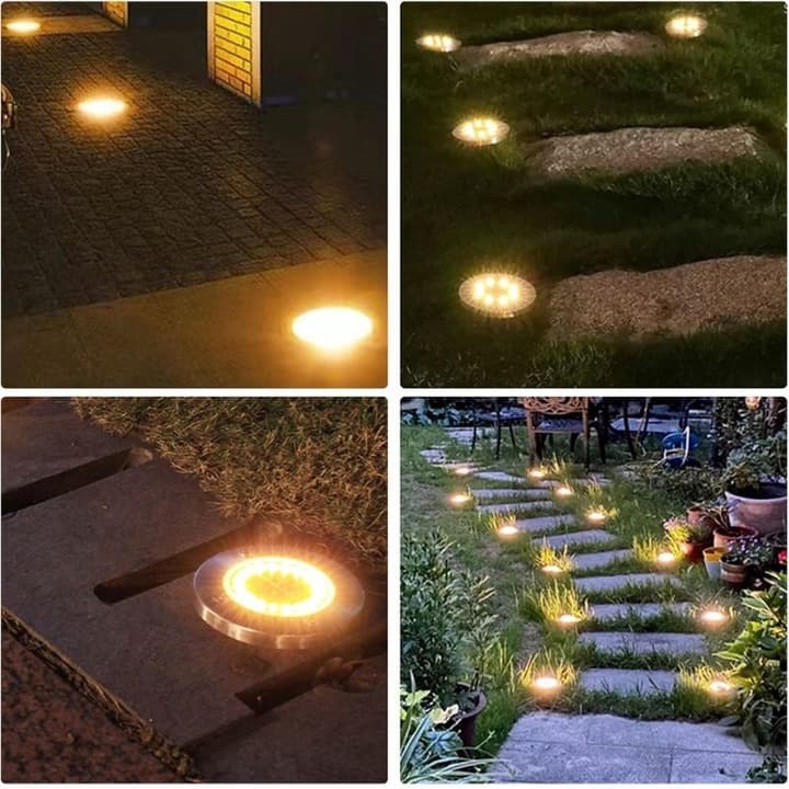 C1_tds0572_4x Solarna lampa gruntowa 16 LED