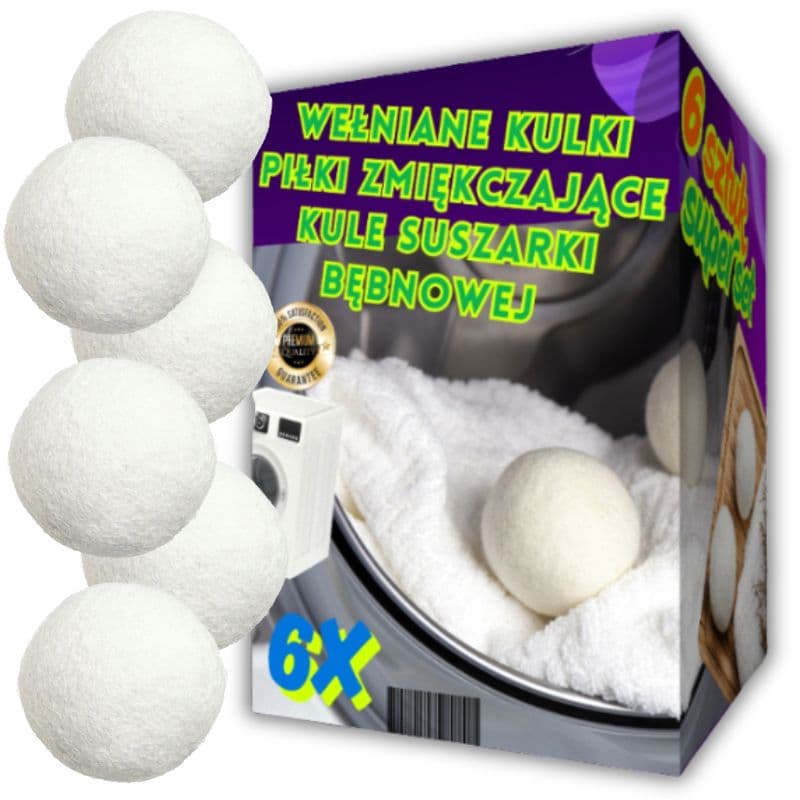 Kanciapa_tds0645_Kule do prania bawełniane 6 szt.