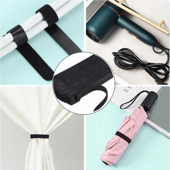 b7_tds0461C_Opaski rzep na kable 100szt.