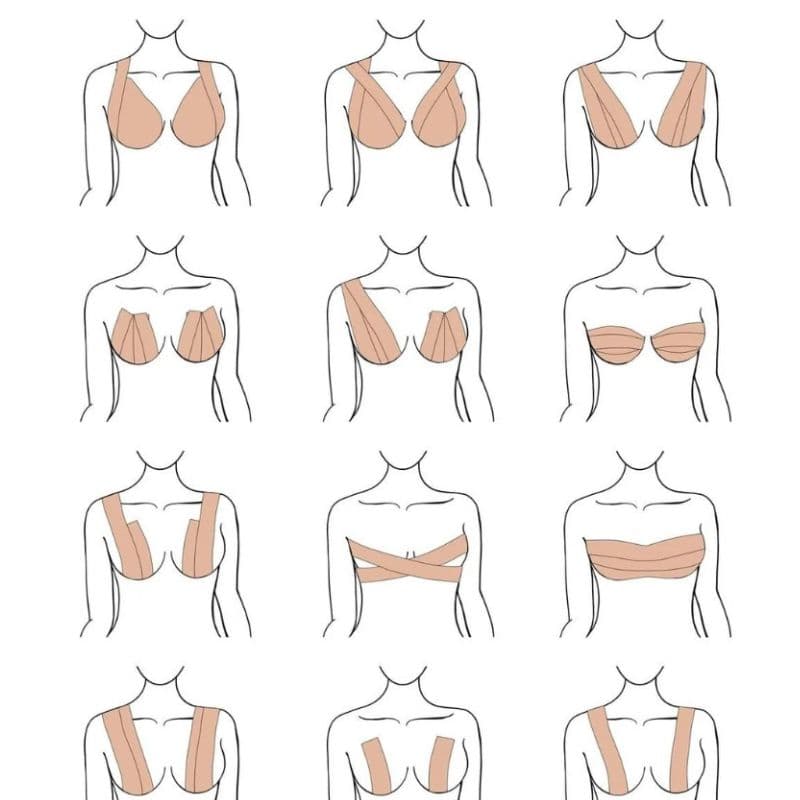 H1_Y99 Taśma unosząca podtrzymująca biust