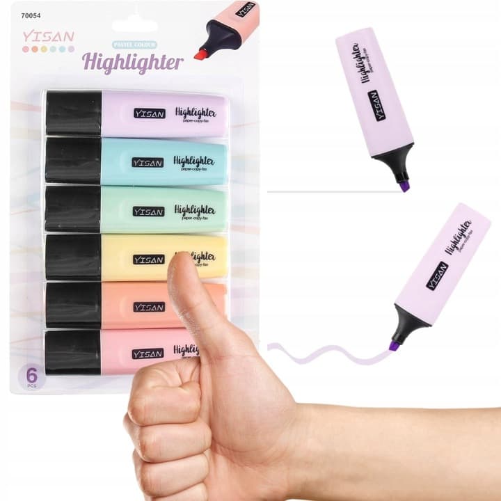 B2 tds0579_Zakreślacze kolorowe zestaw