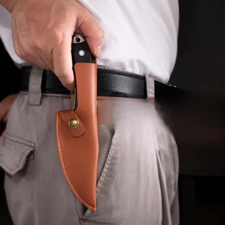 B5_tds0591_Nóż z kaburą Kurofu