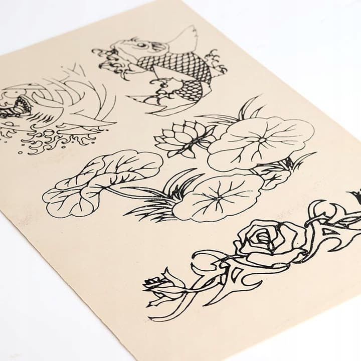 B10_tds0431_Sztuczna skóra do tatuażu 10x