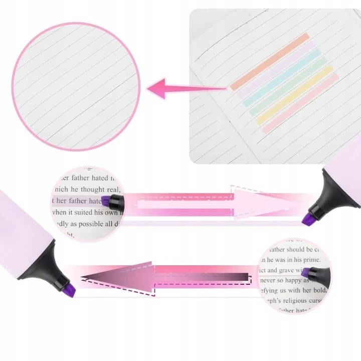 B2 tds0579_Zakreślacze kolorowe zestaw