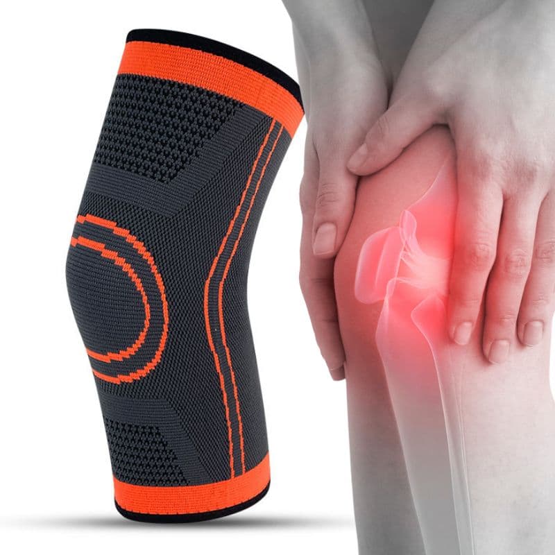 A00_tds0680_ Opaska na kolano XL - ORANGE