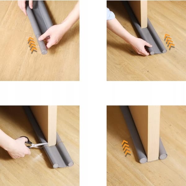 A00_tds0460_Uszczelka pod drzwi SZARA