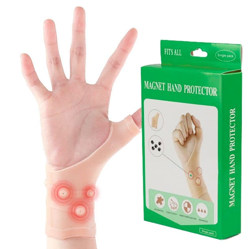 A3_tds0395_Opaska silikonowa nadgarstek - 3x magnes