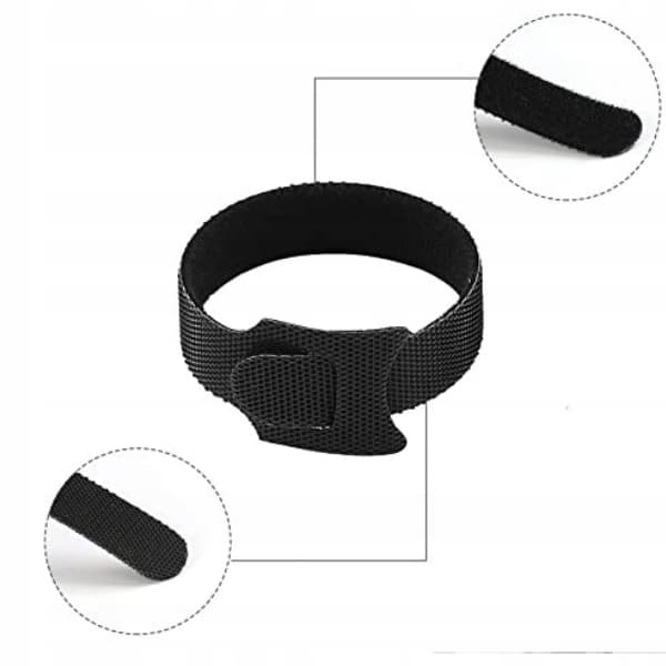 b7_tds0461C_Opaski rzep na kable 100szt.