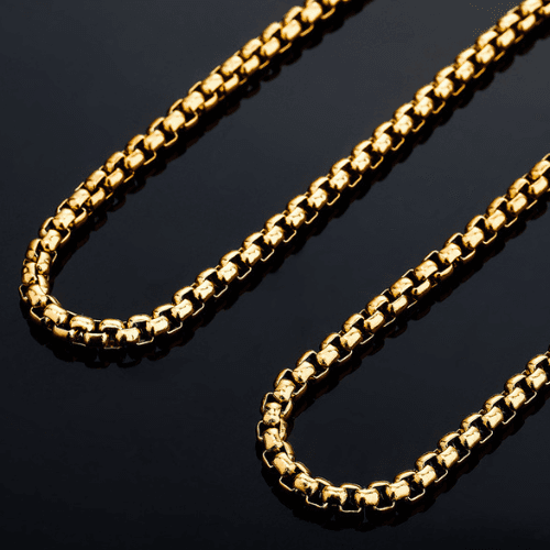 a6_Q23 Naszyjnik pozłacany ( łańcuch)