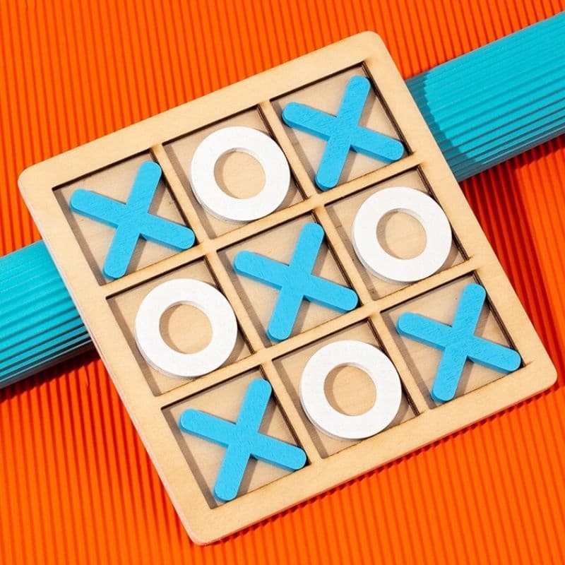 A11_tds0564_Gra drewniana kółko i krzyżyk