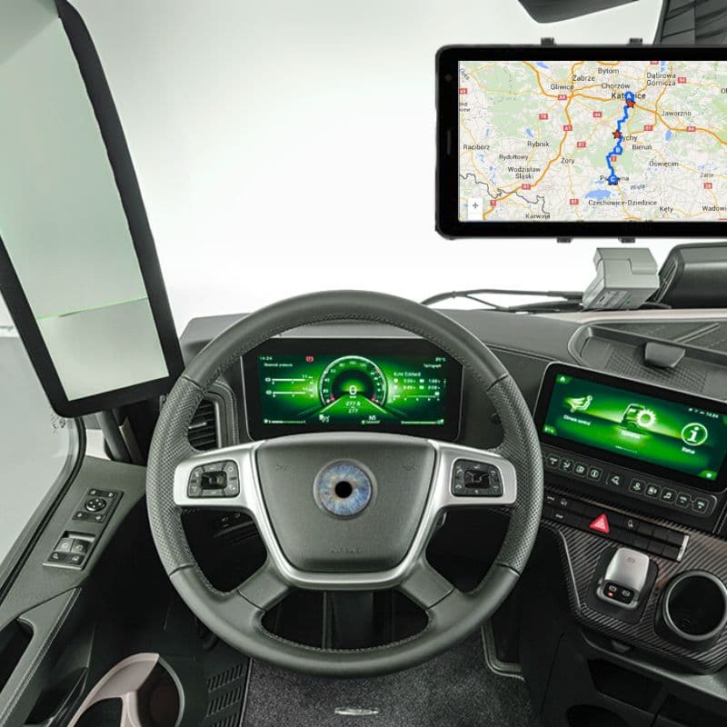 tds0698_Duży uchwyt na tablet do TIRA AUTA