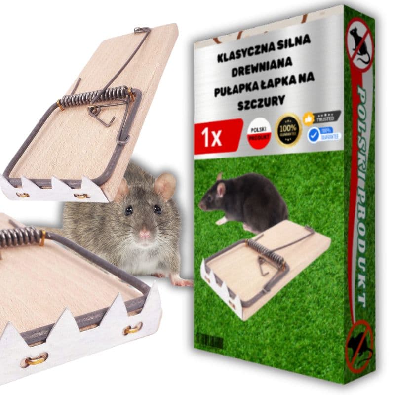 KANCIAPA 2_tds0667_Łapka na szczury DREWNIANA