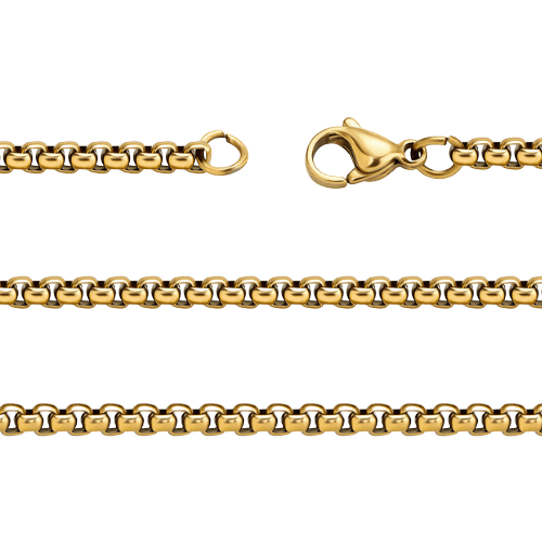 a6_Q23 Naszyjnik pozłacany ( łańcuch)